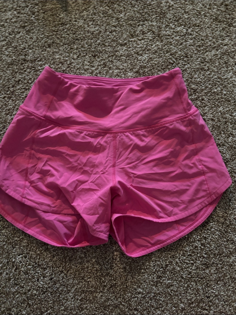 lululemon athletica Bright Pink Performance Shorts